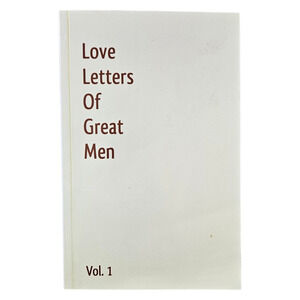 Love Letters of Great Men Vol 1 Sex and the City Book